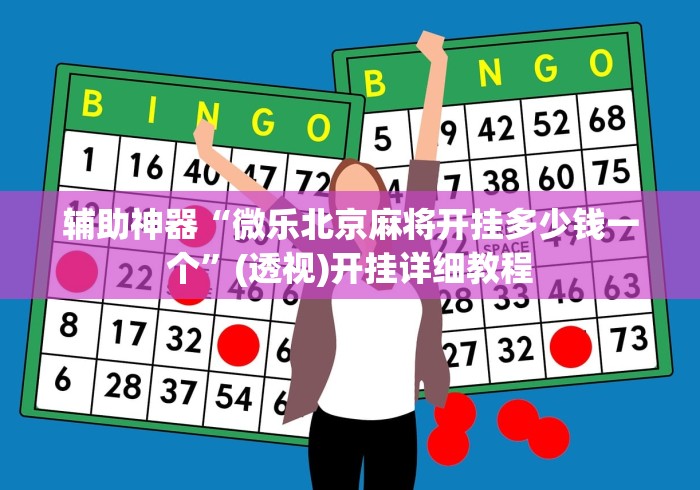辅助神器“微乐北京麻将开挂多少钱一个”(透视)开挂详细教程