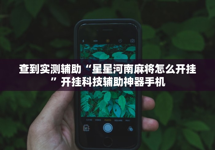 2026首发辅助“欢聚麻将开挂教程视频”详细外挂辅助详细教程