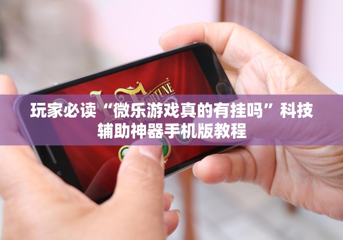 玩家必读“微乐游戏真的有挂吗”科技辅助神器手机版教程