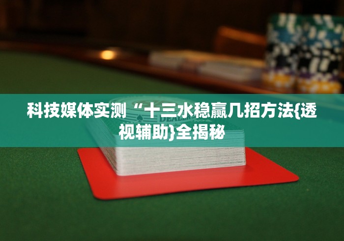 科技媒体实测“十三水稳赢几招方法{透视辅助}全揭秘 科技媒体实测“十三水稳赢几招方法{透视辅助}全揭秘