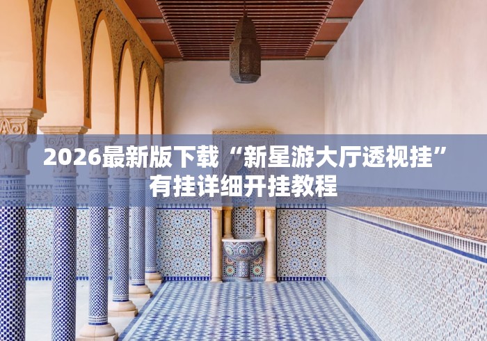 2026最新版下载“新星游大厅透视挂”有挂详细开挂教程