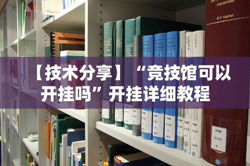【技术分享】“竞技馆可以开挂吗”开挂详细教程