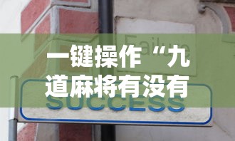 一键操作“九道麻将有没有挂”真实开挂技巧分享