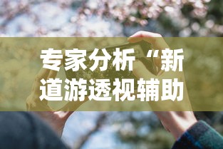 专家分析“新道游透视辅助器最新版下载”科技辅助神器手机