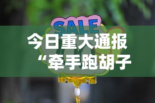 今日重大通报“牵手跑胡子挂多少钱一个”原来可以开挂