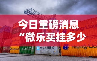 今日重磅消息“微乐买挂多少钱一天”详细分享装挂步骤