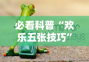 必看科普“欢乐五张技巧”详细分享装挂步骤教程